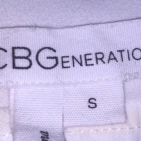 BRAND NEW BCBG White Chiffon Open Back Tank Top - Picture 8 of 9